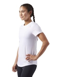 Reebok Training Essentials T Shirt Damen - Weiß - DE 742-IPQ